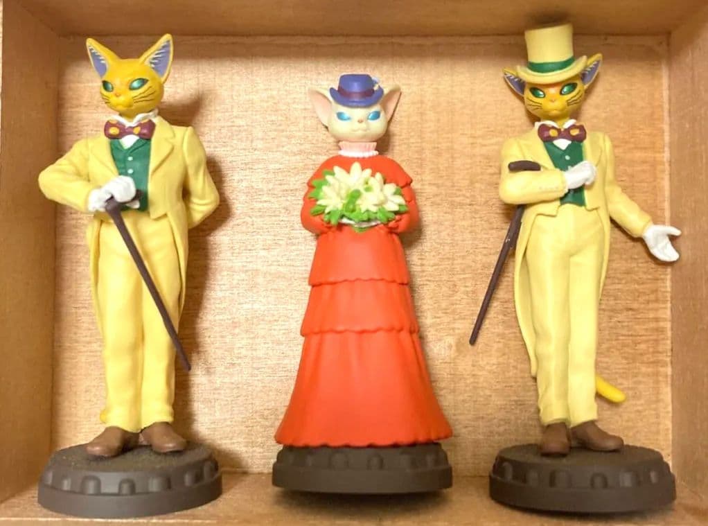 【希少】耳をすませば　バロン/ フィギュア 3体セット