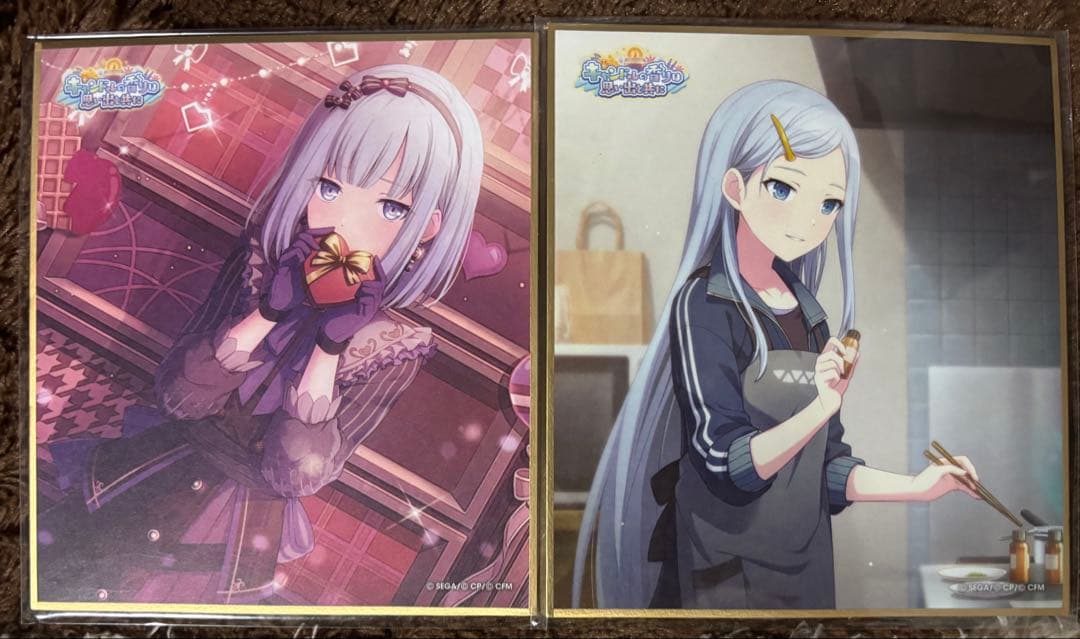 プロセカミニ色紙　宵崎奏特訓後　バレンタイン　31A