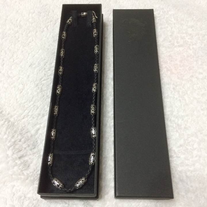 氷室京介 レザーチョーカー KHロゴ 希少品