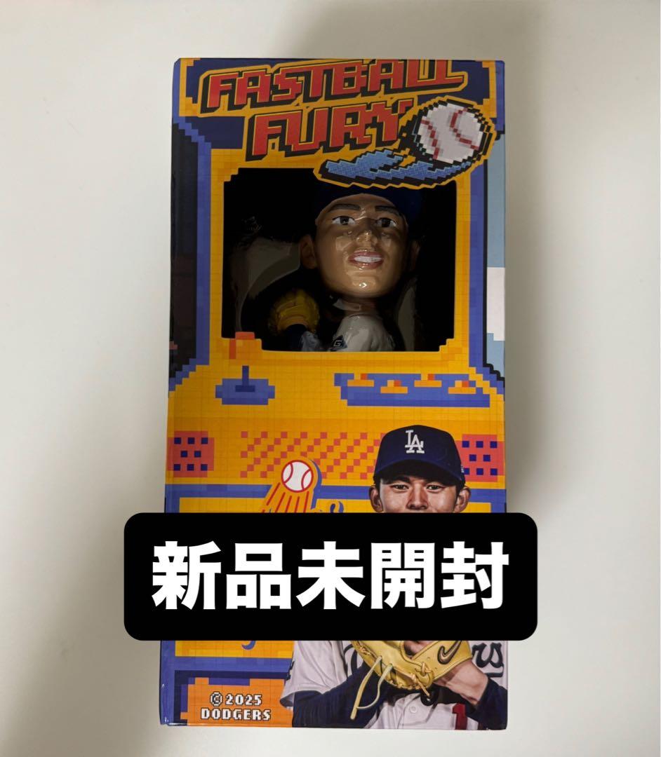 8/4 佐々木朗希 ボブルヘッド ドジャー・スタジアム限定配布品