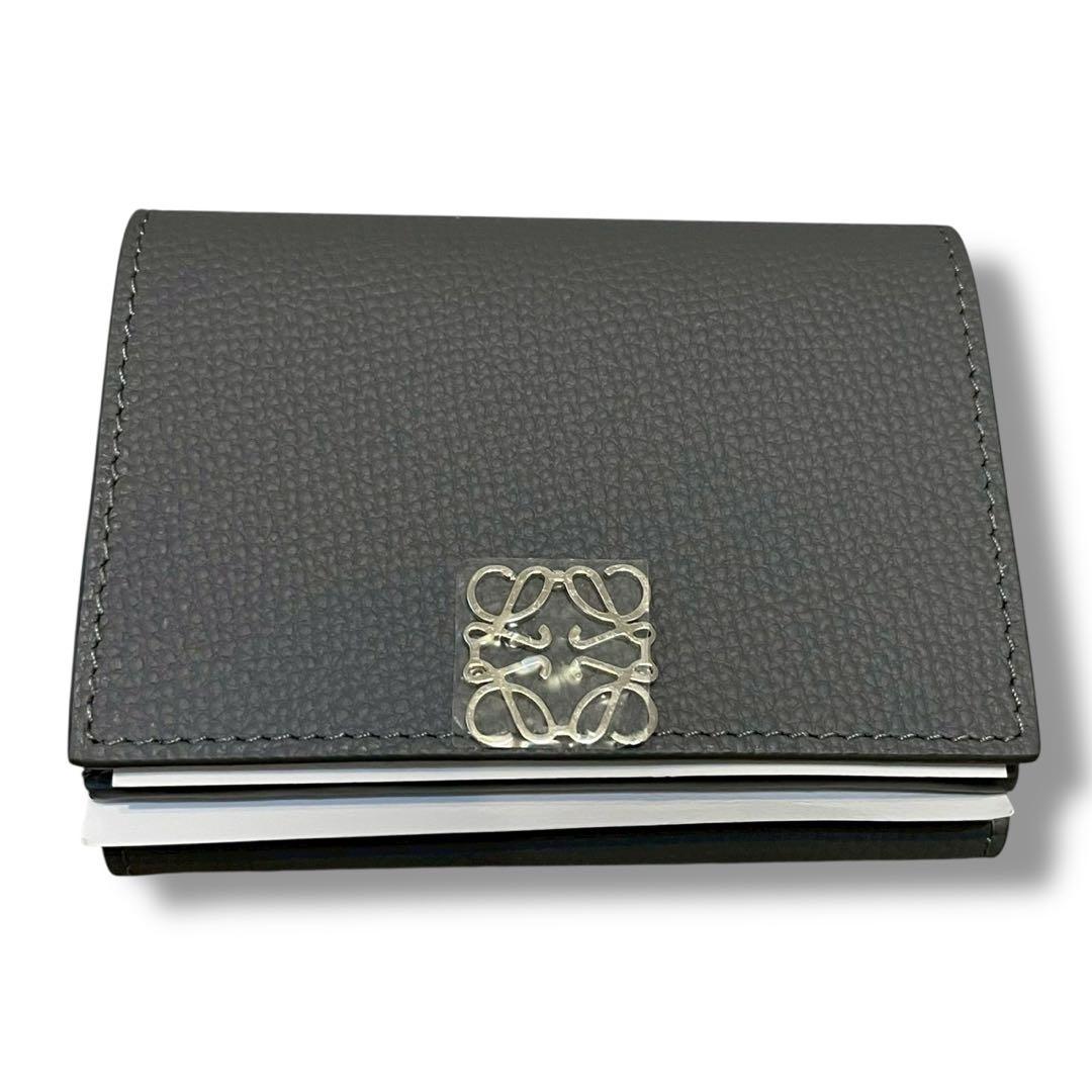 #*o様 【新品】ロエベ アナグラムトライフォールドウォレット 3つ折り財布 グ