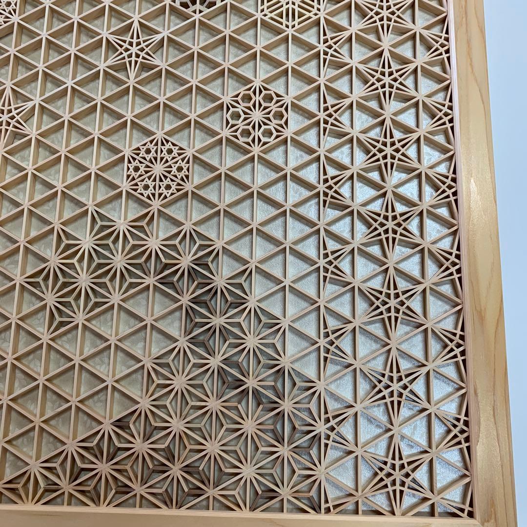 組子ウォールアート 大