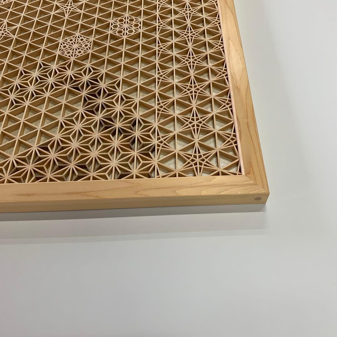 組子ウォールアート 大