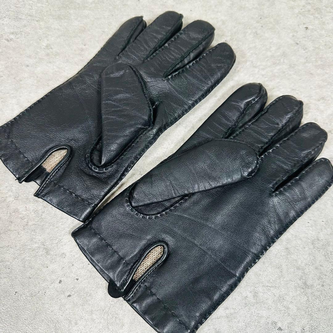 デンツ 手袋 グローブ メンズ DENTS レザー カシミヤ カシミア