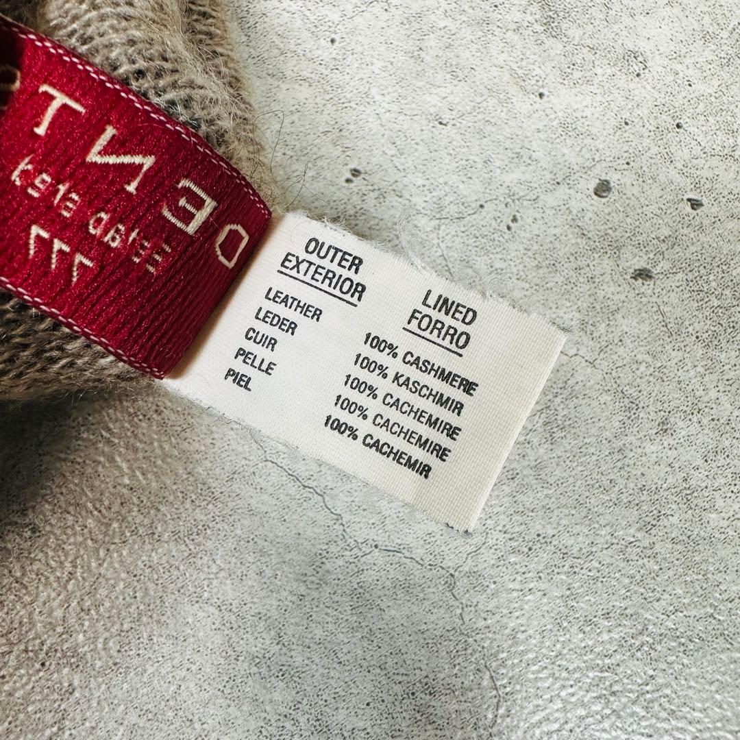 デンツ 手袋 グローブ メンズ DENTS レザー カシミヤ カシミア