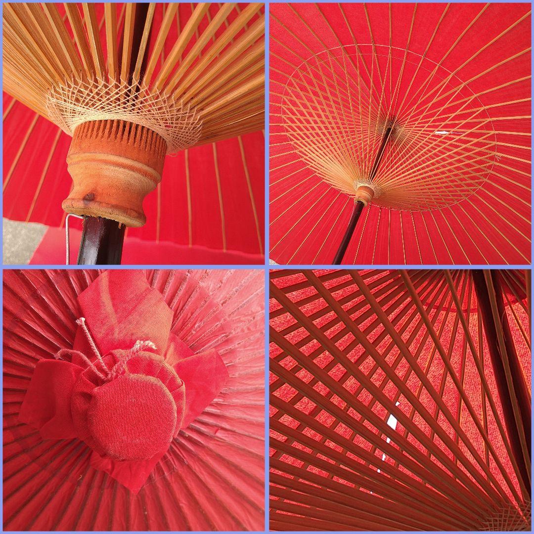 Ａ49 野点傘一式 傘 スタンド 木製傘立 三点 木製傘立 井波製 茶道具