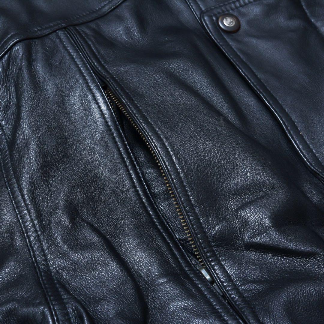 A-2 ショート丈 フライト レザージャケット ブルゾン ライダース 本革 羊