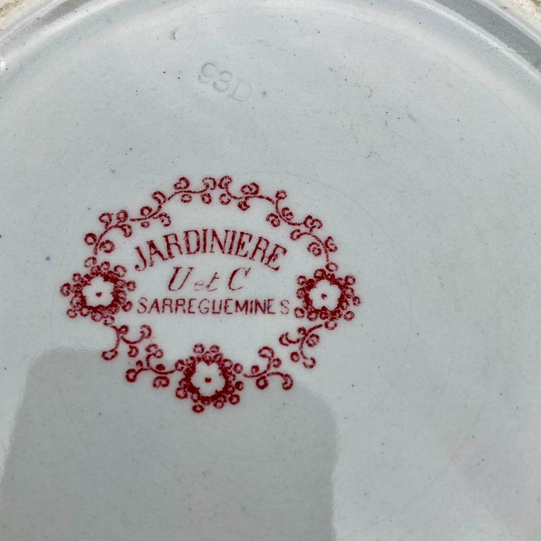希少 フランスアンティーク ピシェ サルグミンヌ JARDINIÈRE