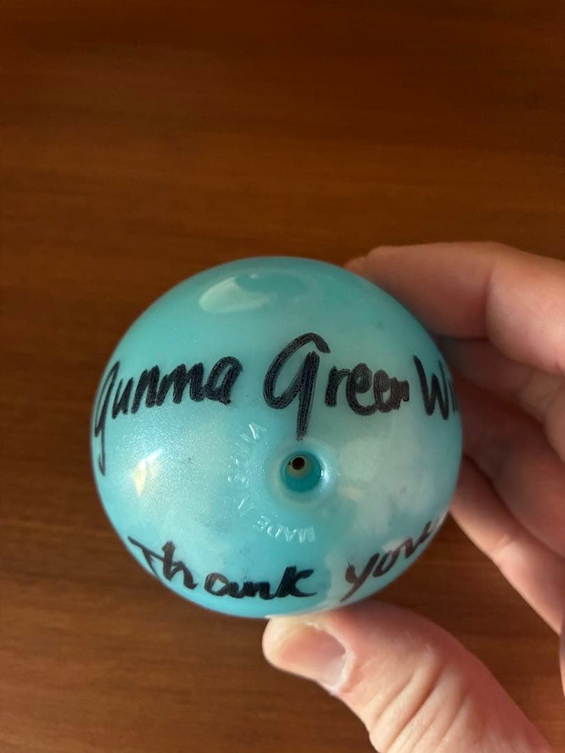 群馬グリーンウイングス　ジャンティタントゥイー　サインボール