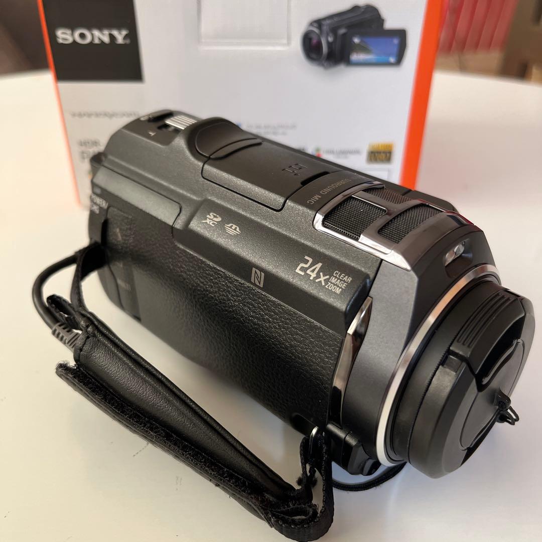 SONY HDR-PJ800 ビデオカメラ本体 美品　レンズカバー付き