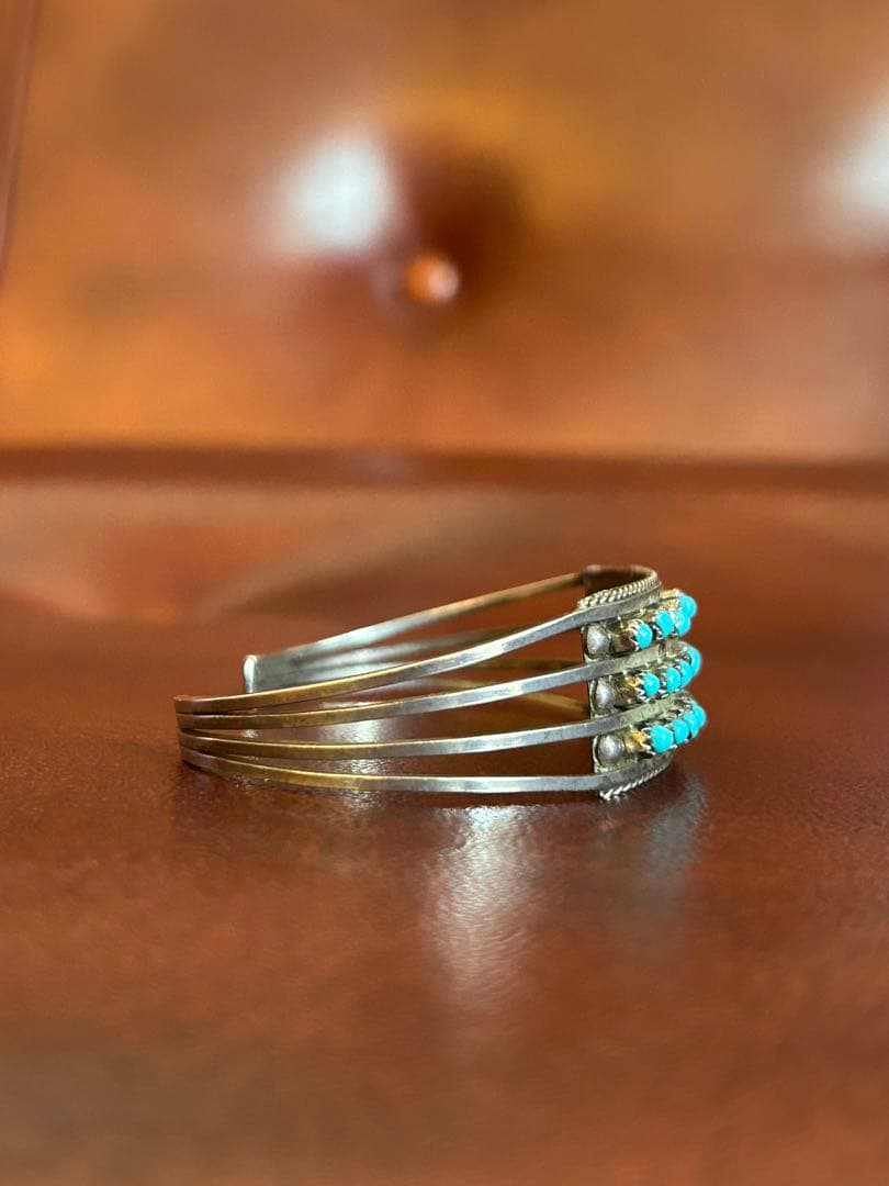 70s Vintage ZUNI Bangle silver925 ズニ族