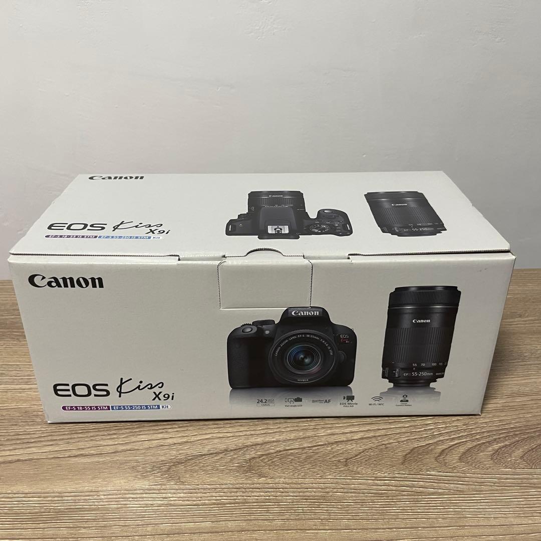 Canon EOS Kiss X9iダブルズームキット（望遠レンズジャンク付き）