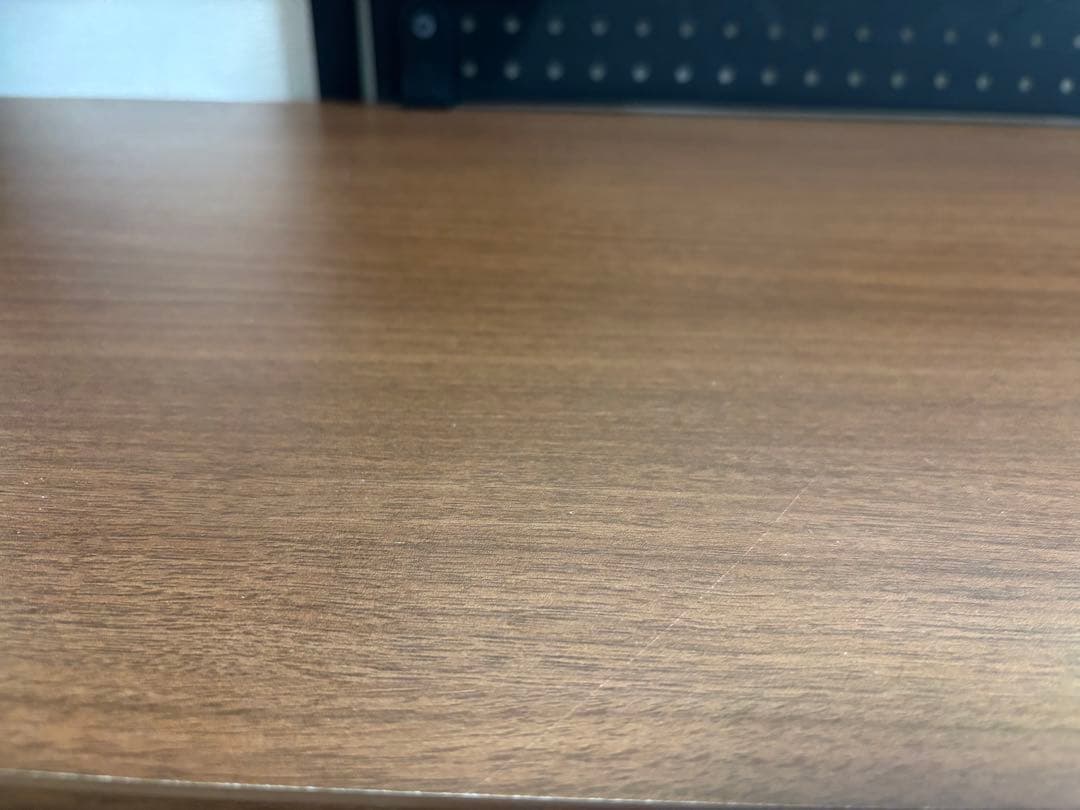 【送料無料】ニトリ　システムデスク (ZK002 110 MBR)＋デスクパネル