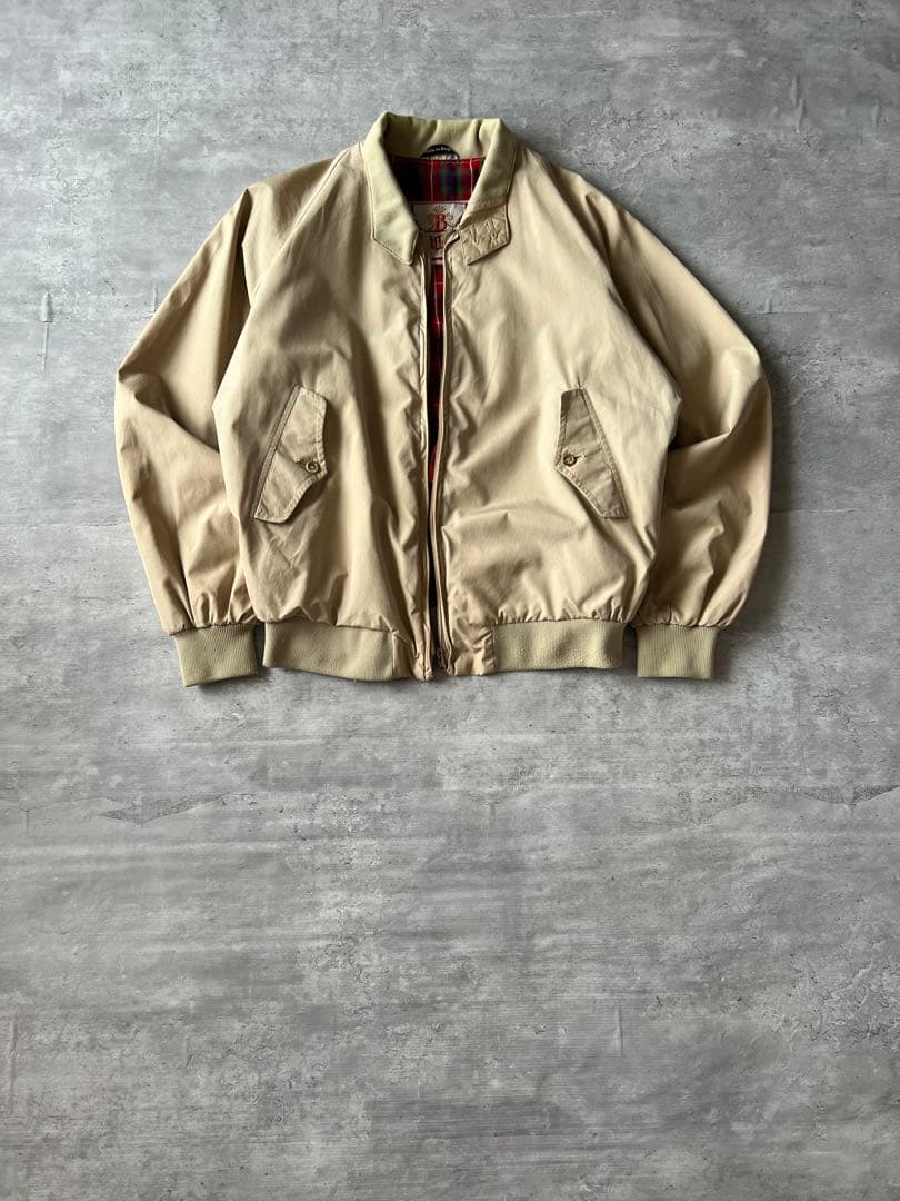 【ハリントンジャケット、人気カラー】バラクータ古着ジャケットイングランド製42.