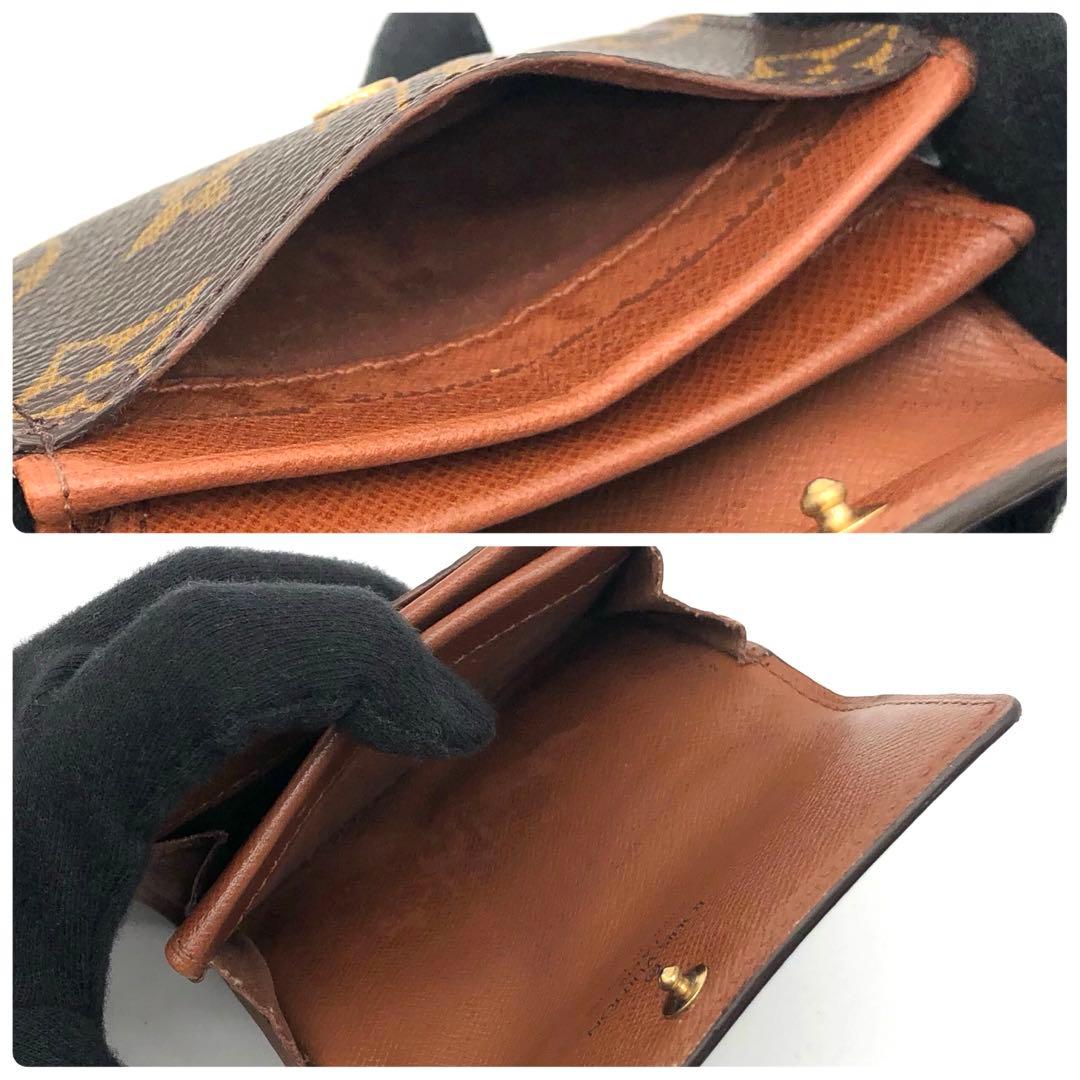 ルイヴィトン ケース モノグラム 小銭入れ ポルトモネプラ パース