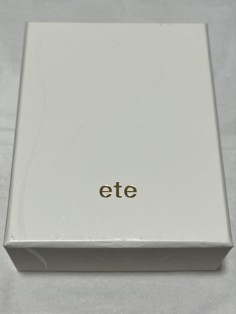 ete ピンクゴールドリング9号•3号　セット