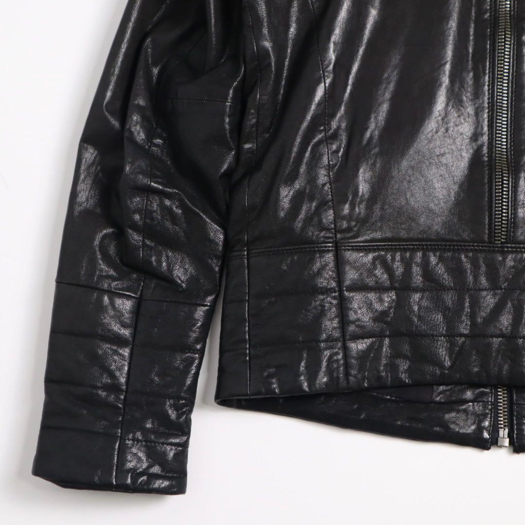 archive diesel ジップデザイン ライダース レザージャケット