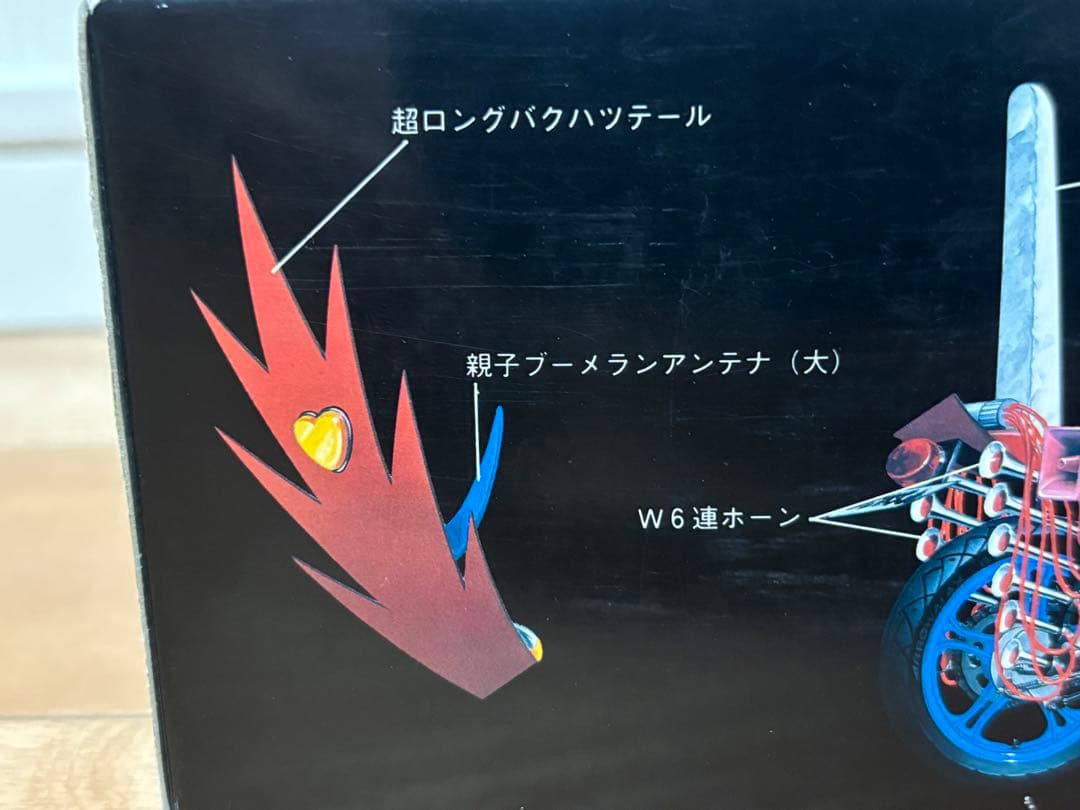 アオシマ 1/12 俺のマシン 風林火山2 XJ400D プラモデル 未組立