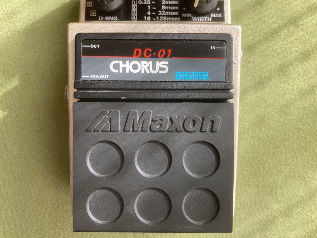 MAXON DC-01 CHORUS マクソン デジタルコーラスペダル 日本製
