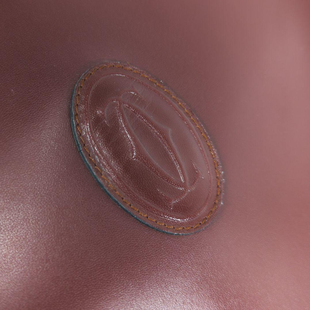 【美品】 カルティエ マストライン メッセンジャーバッグ ２層タイプ 保存袋付き