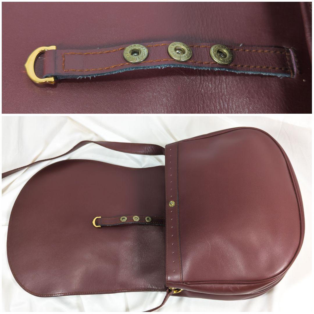 【美品】 カルティエ マストライン メッセンジャーバッグ ２層タイプ 保存袋付き