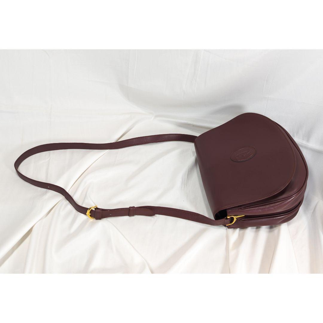 【美品】 カルティエ マストライン メッセンジャーバッグ ２層タイプ 保存袋付き