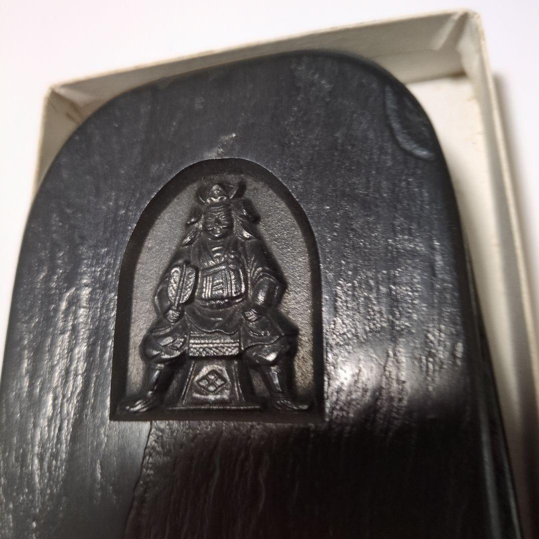 『新品未使用』甲州銘石　高級雨畑御硯　蓋付 タテ14✕ヨコ8 ✕高さ2.5（cm