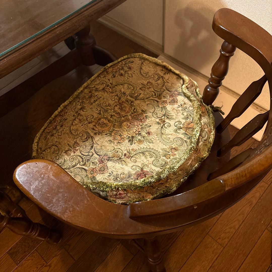 WINDS 太平 飛騨家具 ダイニングセット テーブル チェア 家具　レトロ