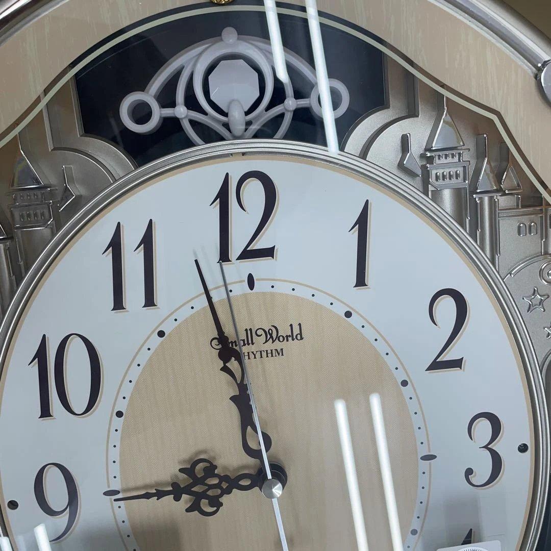 リズム時計 4MN538RH small warld