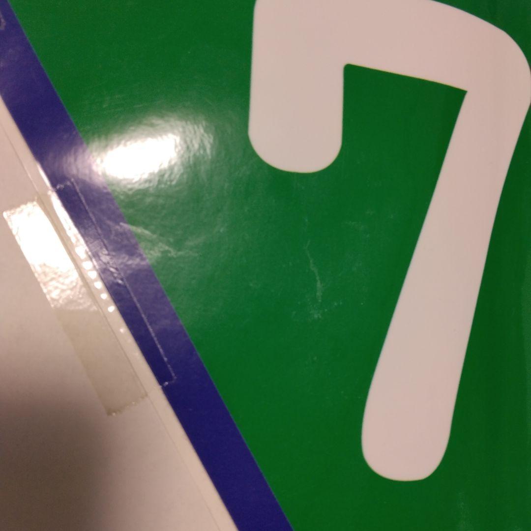 国鉄 711系　さよならヘッドマークシール　実物　鉄道部品 JR