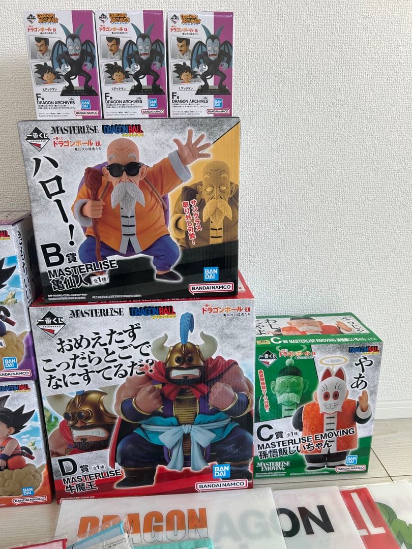 一番くじ　ドラゴンボールEX 亀仙流の猛者たち　ABCDF ラストワン