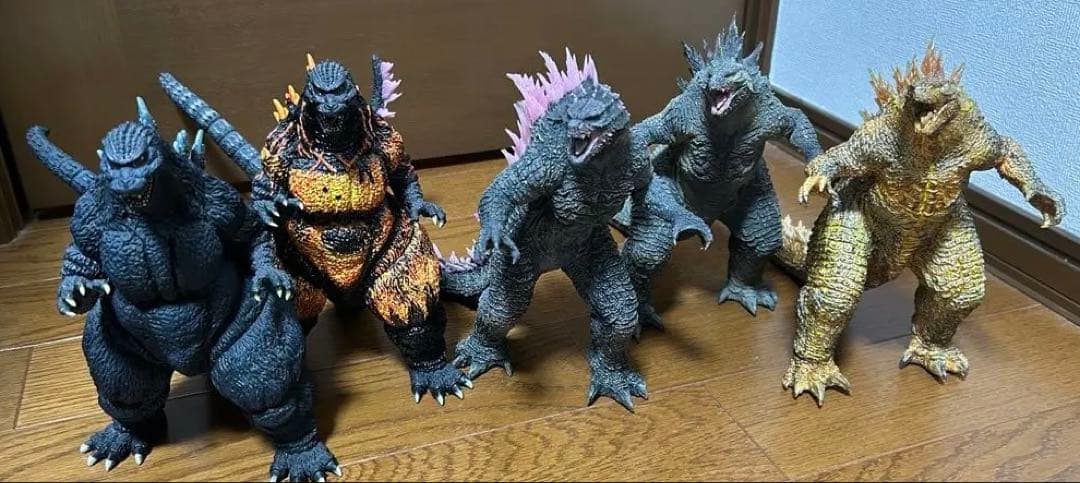一番くじ ゴジラフィギュア 5体セット
