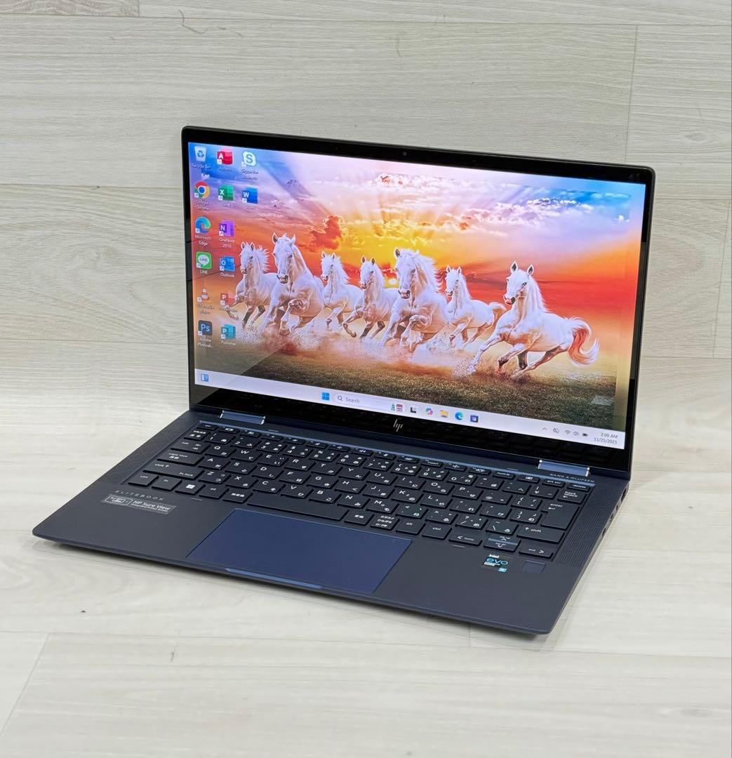 EVO 11世代HP Elite DragonflyG2 タッチ16GB/512
