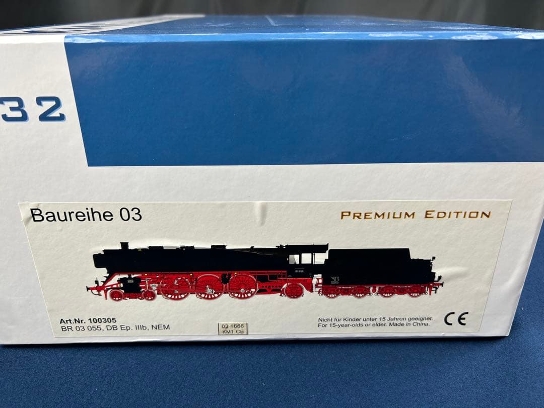 ドイツ 蒸気機関車 KM1 Modellbau BAUREIHE 03