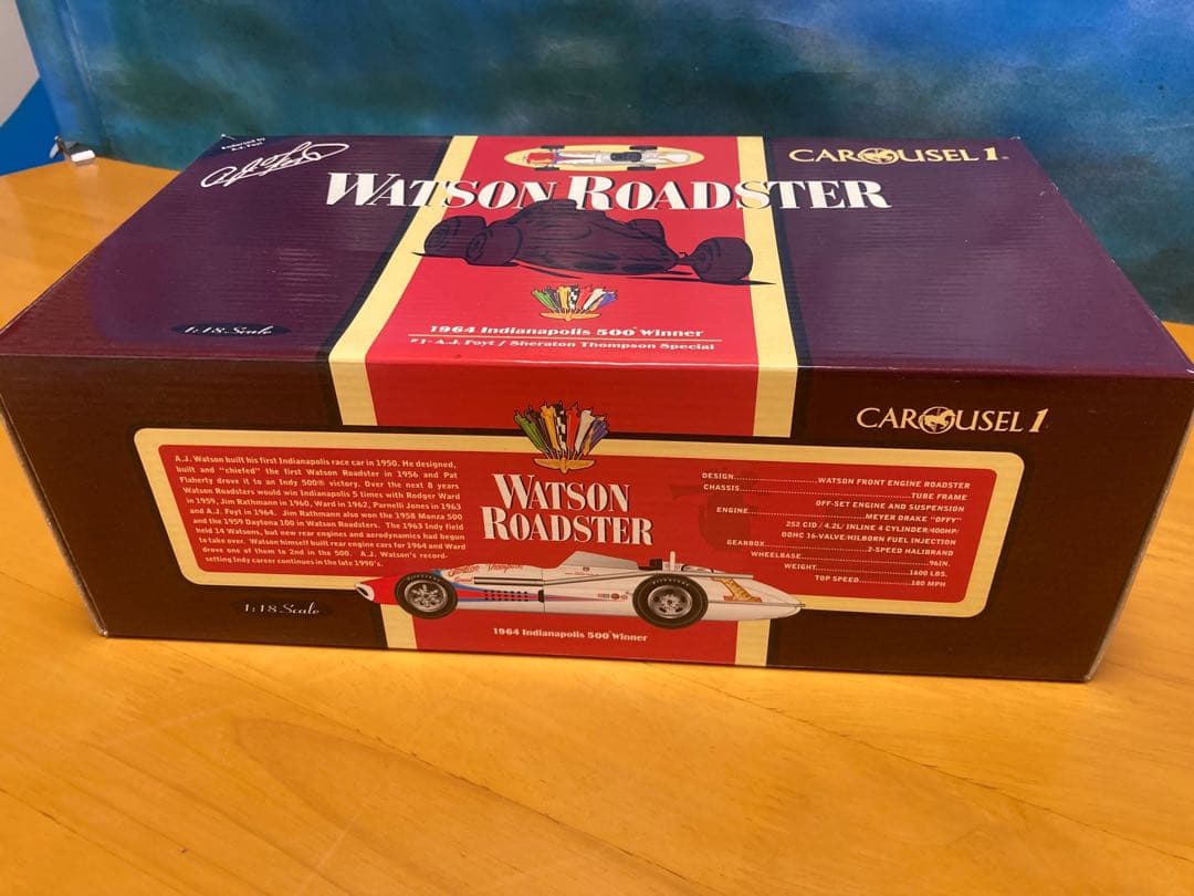 WATSON ROADSTER　ミニカー