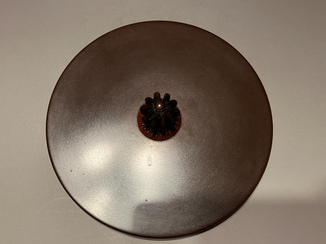 大西清右衛門　書付　甑口釜　肩霰八景地紋　天描作　茶道具