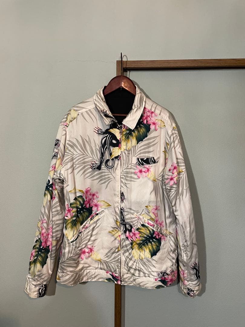 SASQUATCHfabrix 刺繍入り黒ジャケット