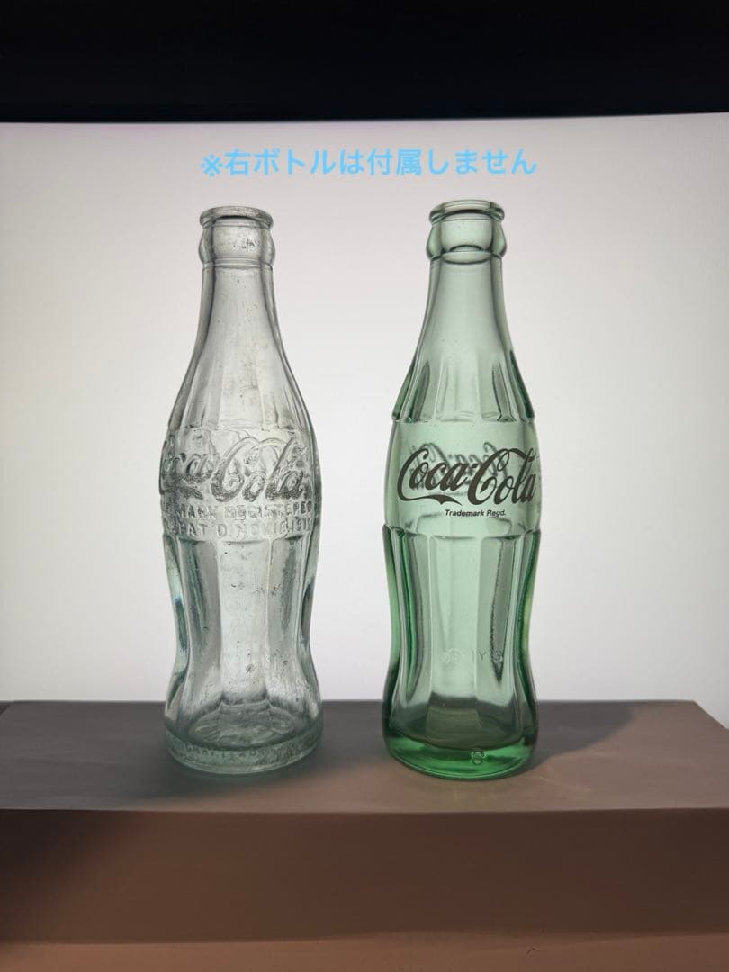 C2 1920年代　コカコーラ コンツァーボトル ライトグリーン 瓶