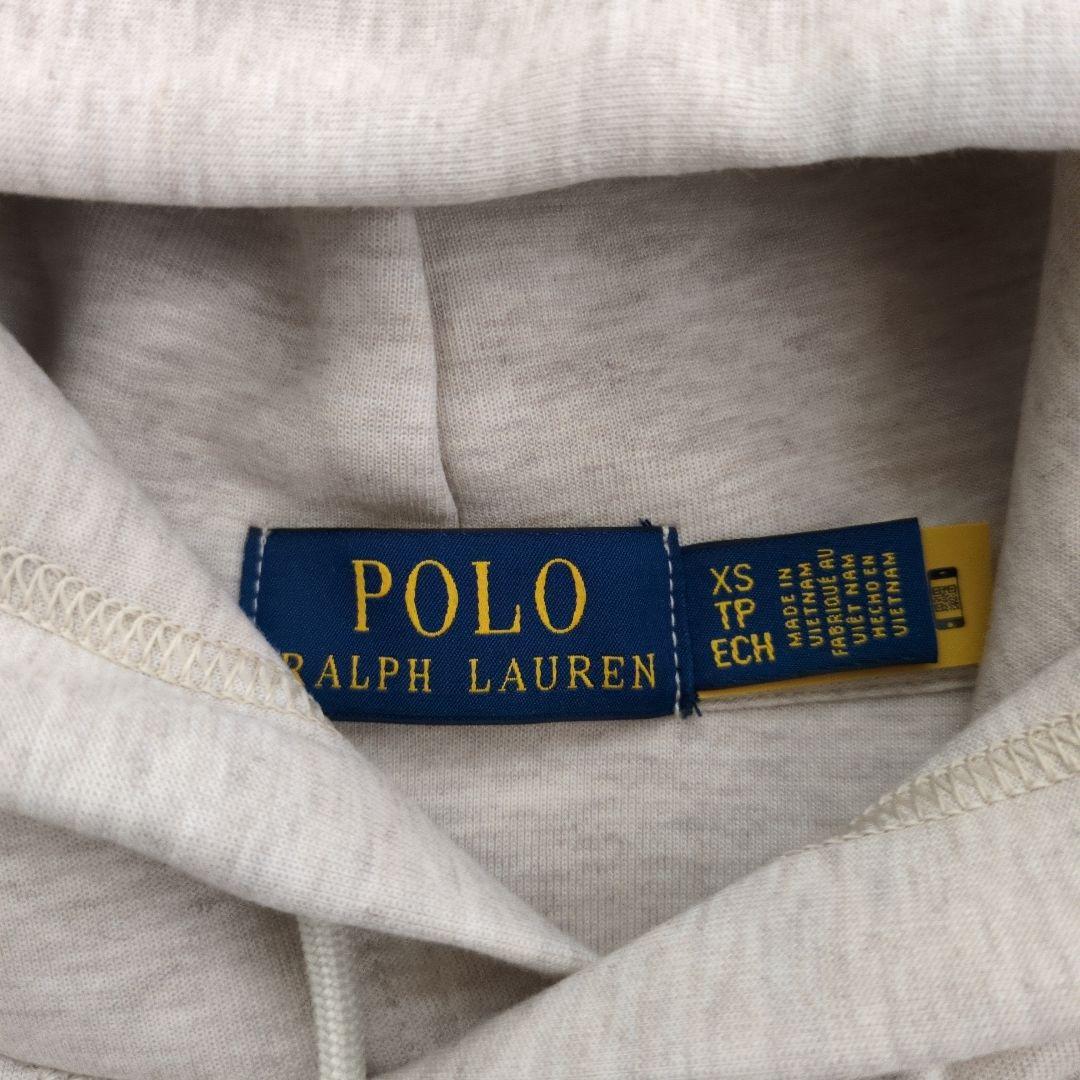 ポロラルフローレン ビッグポニー パーカー プルオーバー ベージュ XS