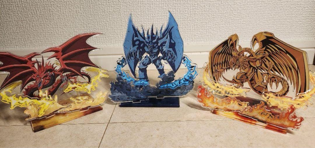 遊戯王 ドラマチックアクリルディメンション 三幻神　　新品未開封‼️