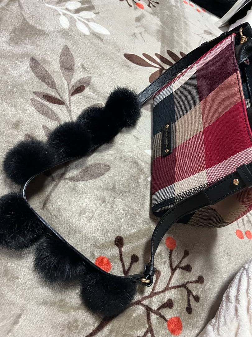 ブルーレーベルクレストブリッジショルダーバッグ