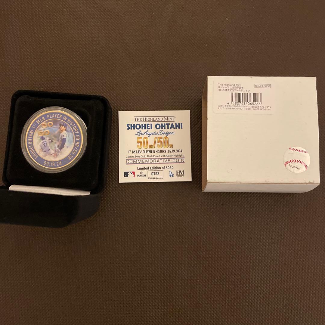 新品　大谷翔平 50/50記念限定