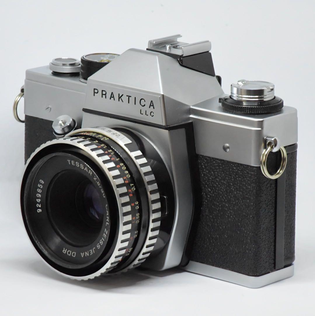 質実剛健PRAKTICA LLC C/Zeiss Jena テッサー2.8/50