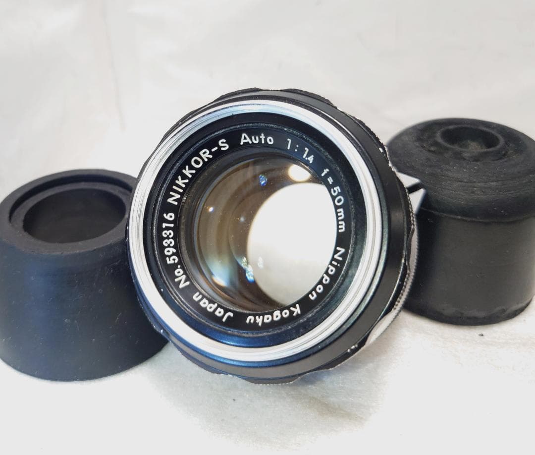 ★人気初期型！極上★NIKON NIKKOR-S 50mm F1.4 自力AI改