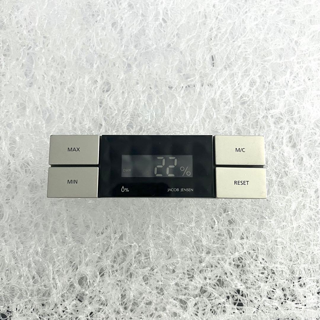 JACOB  ヤコブイェンセン 時計 温度計　湿度計 スタンド型
