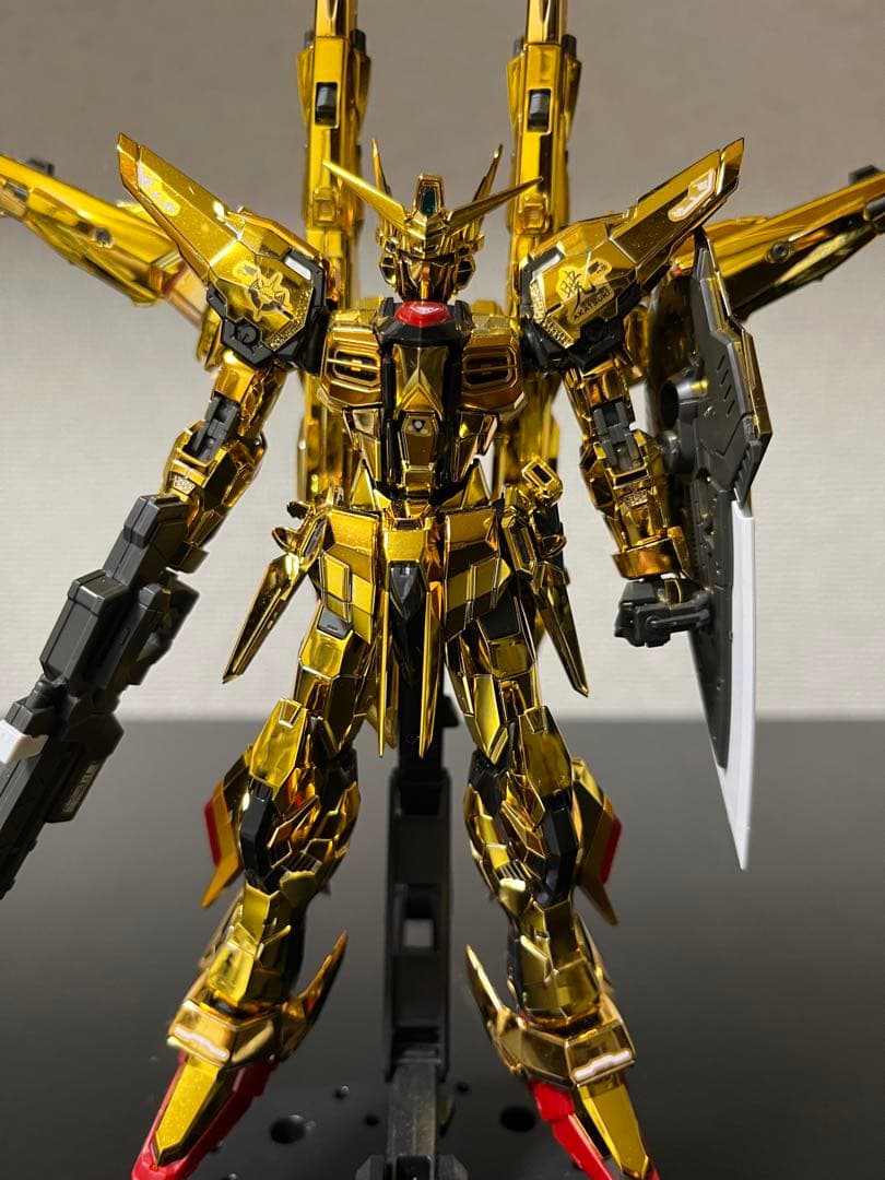 RG アカツキガンダム　素組み　オオワシ＆シラヌイ　その他セット