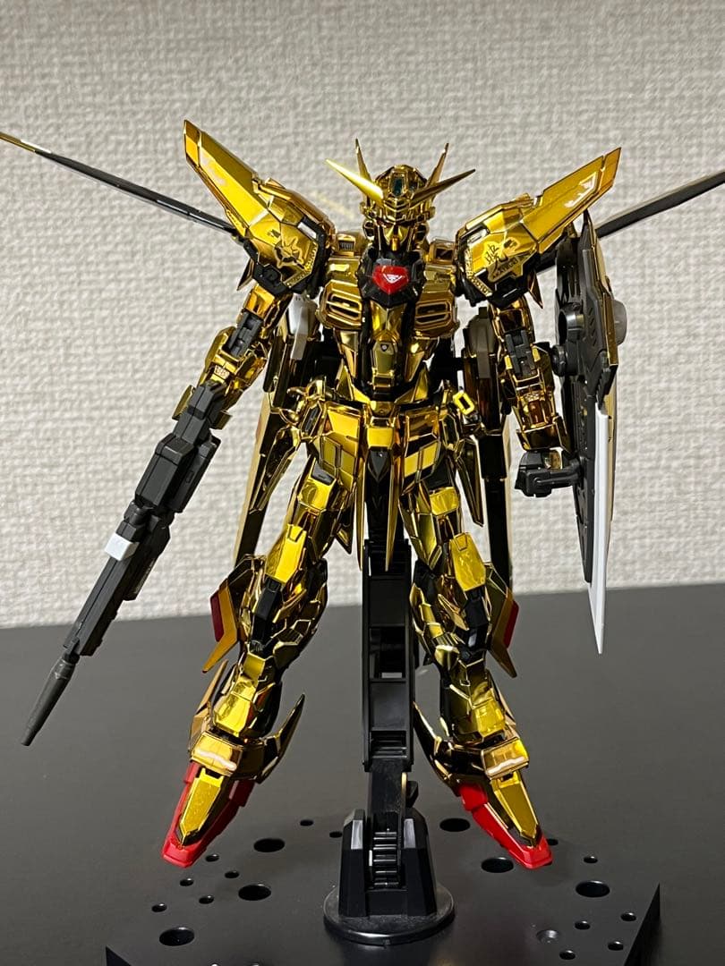 RG アカツキガンダム　素組み　オオワシ＆シラヌイ　その他セット