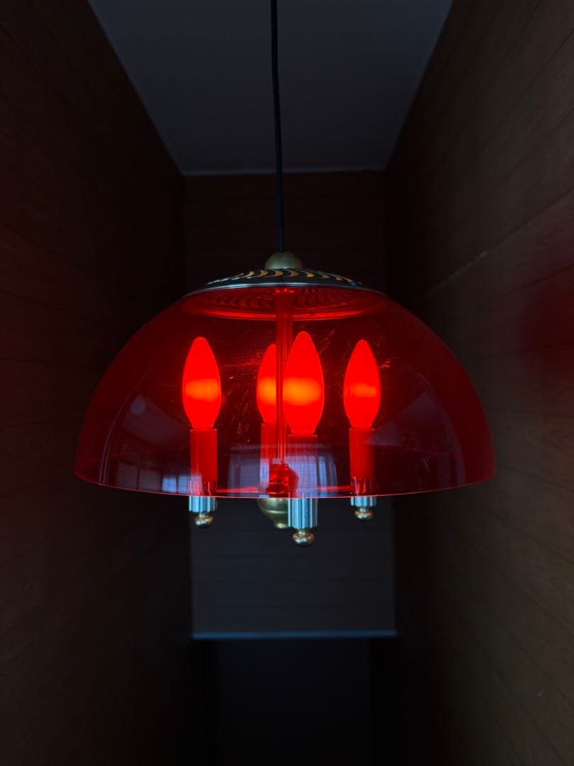 昭和レトロ ペンダントライト レトロポップ レトロカラー ビンテージ