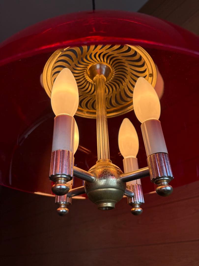 昭和レトロ ペンダントライト レトロポップ レトロカラー ビンテージ