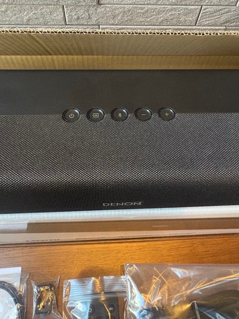 完動品デノン サウンドバー サブウーハーDolby Atmos DHT-C210